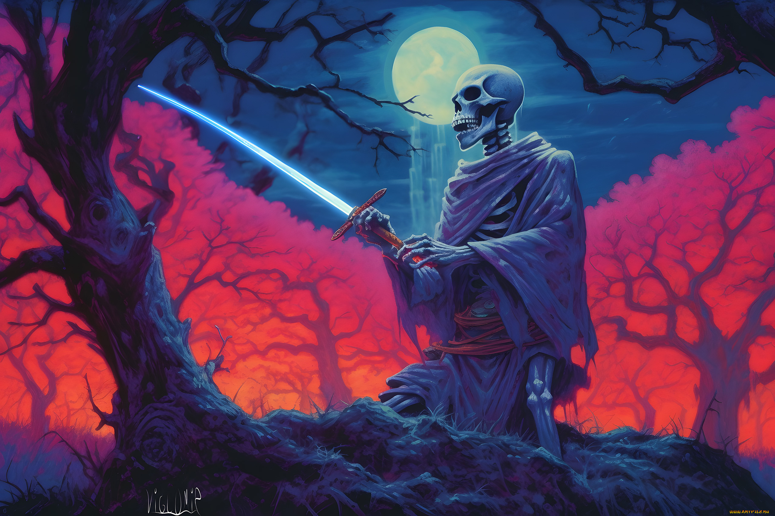 фэнтези, нежить, нейросети, графика, нейроарт, ai, art, нейронные, сети, рисунки, нейро, искусство