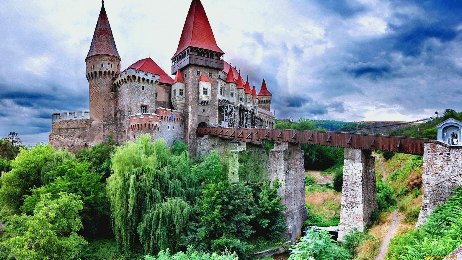 corvin, castle, romania, города, -, дворцы, , замки, , крепости, corvin, castle