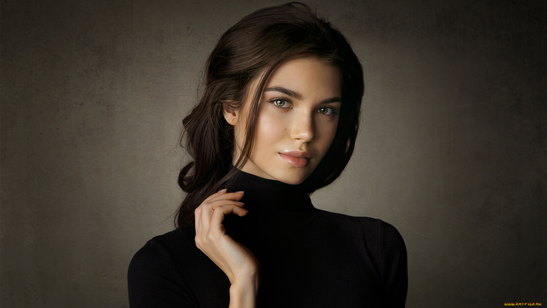 девушки, -, лица, , портреты, девушка, позирует, станислав, пучковский