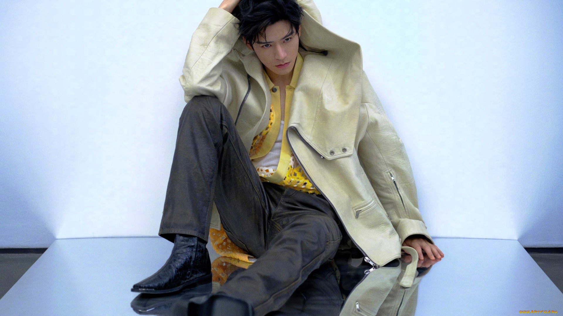 мужчины, gong, jun, |, simon, gong, актер, куртка