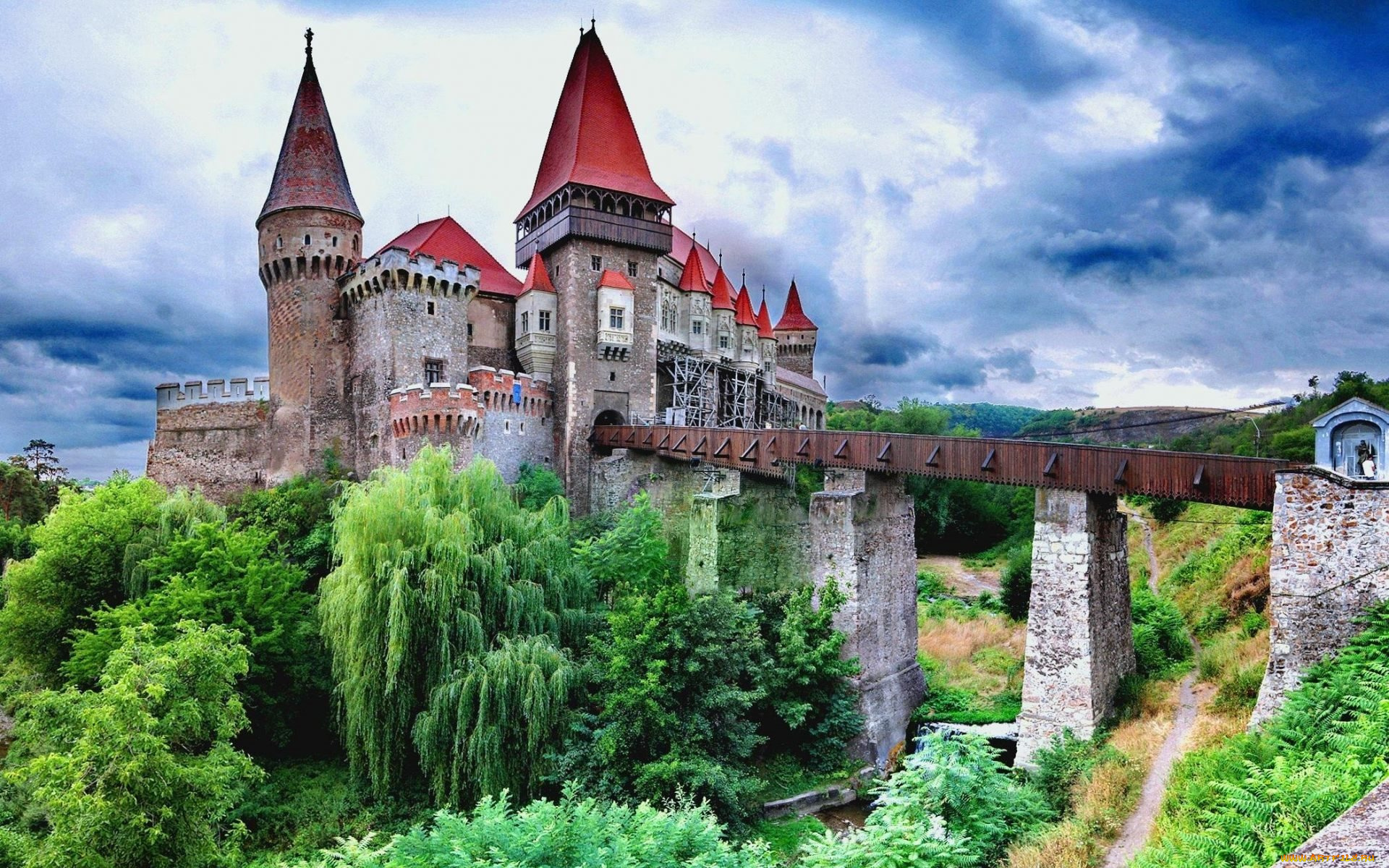 corvin, castle, romania, города, -, дворцы, , замки, , крепости, corvin, castle