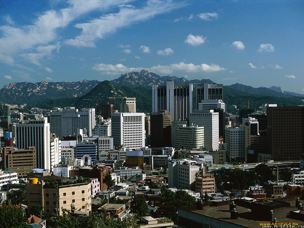 города, панорамы