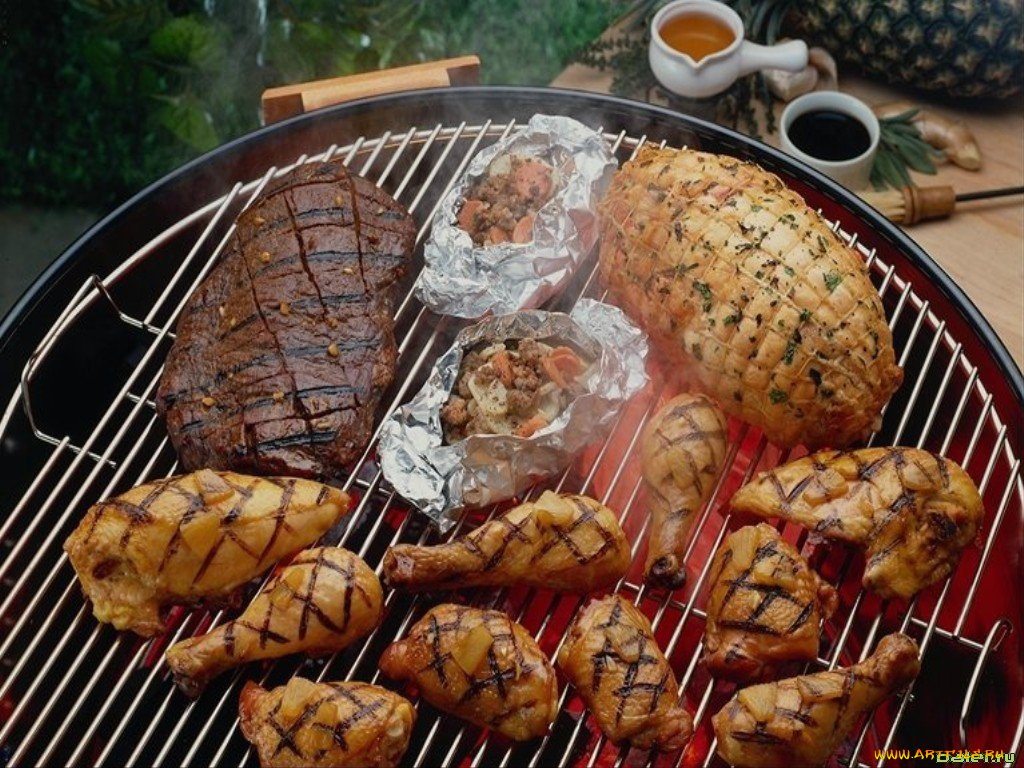 еда, шашлык, барбекю