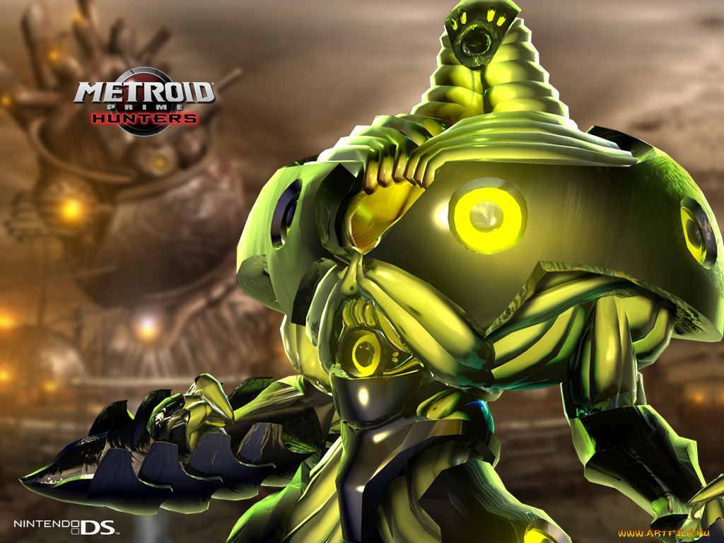 metroid, prime, hunters, видео, игры
