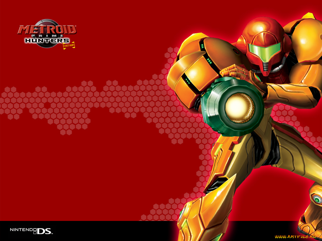 metroid, prime, hunters, видео, игры