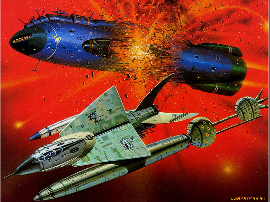 фэнтези, космические, корабли, звездолеты, станции