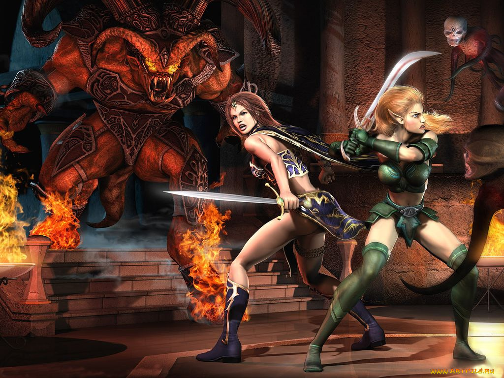 фэнтези, красавицы, чудовища