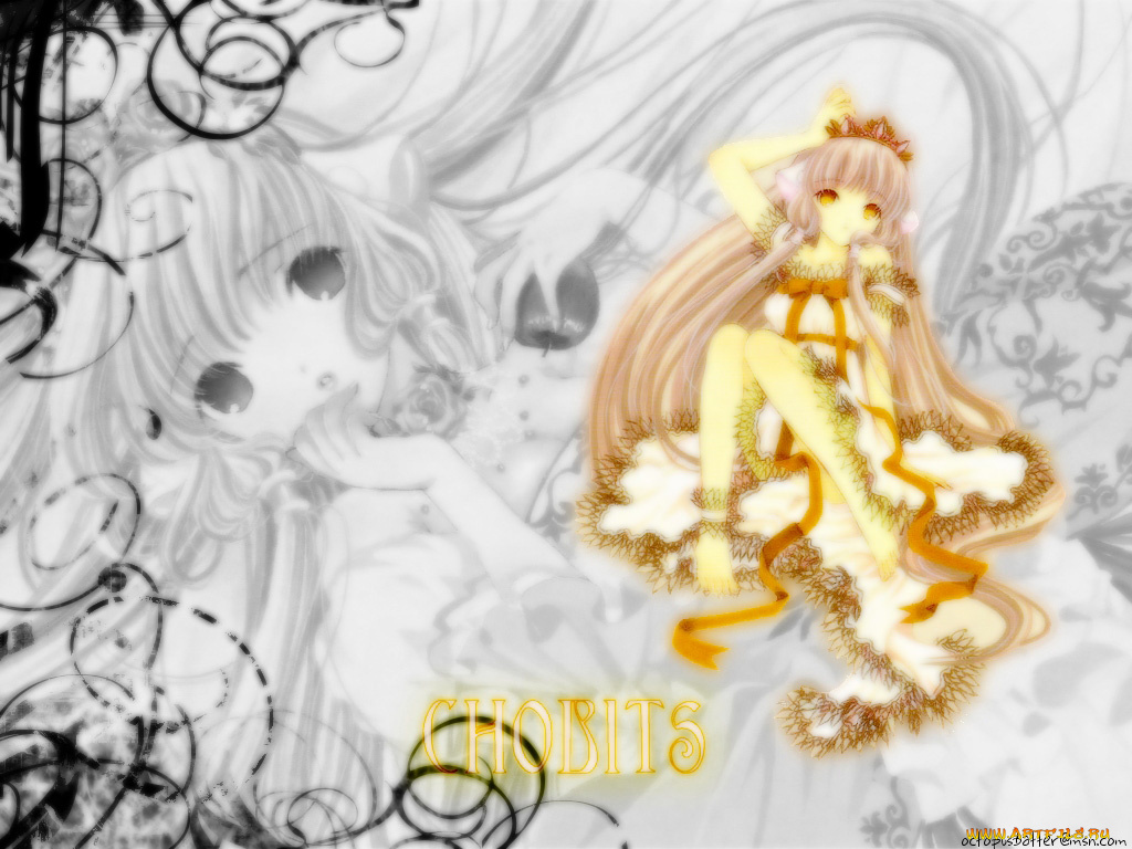 аниме, chobits