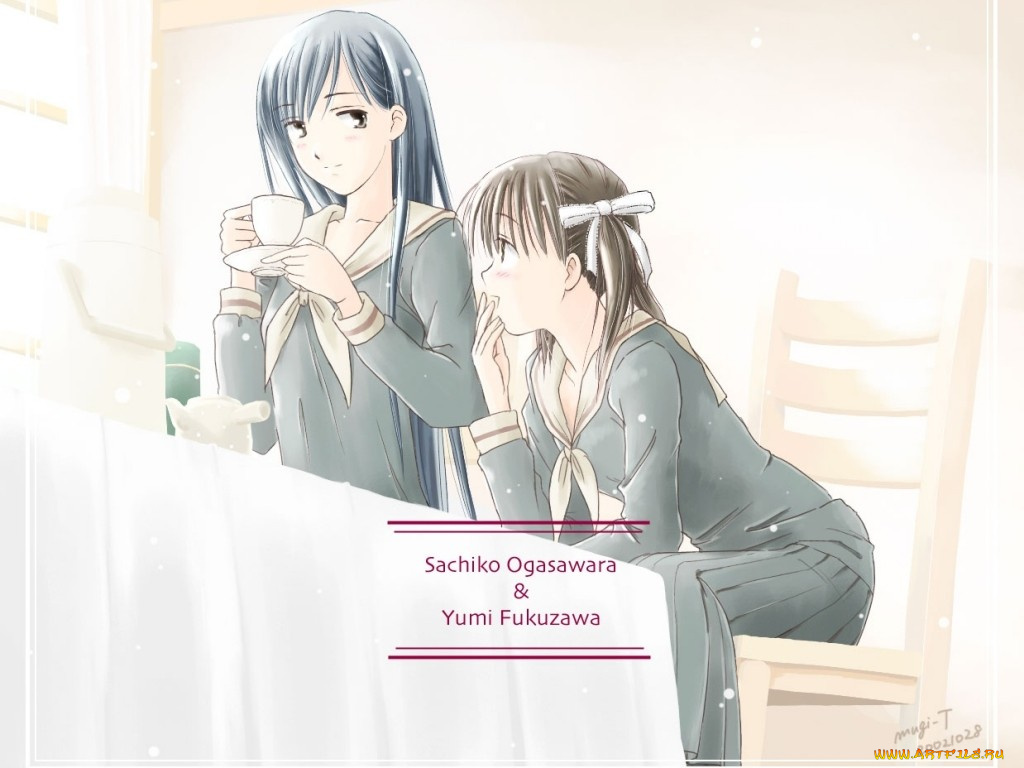 аниме, maria, sama, ga, miteru