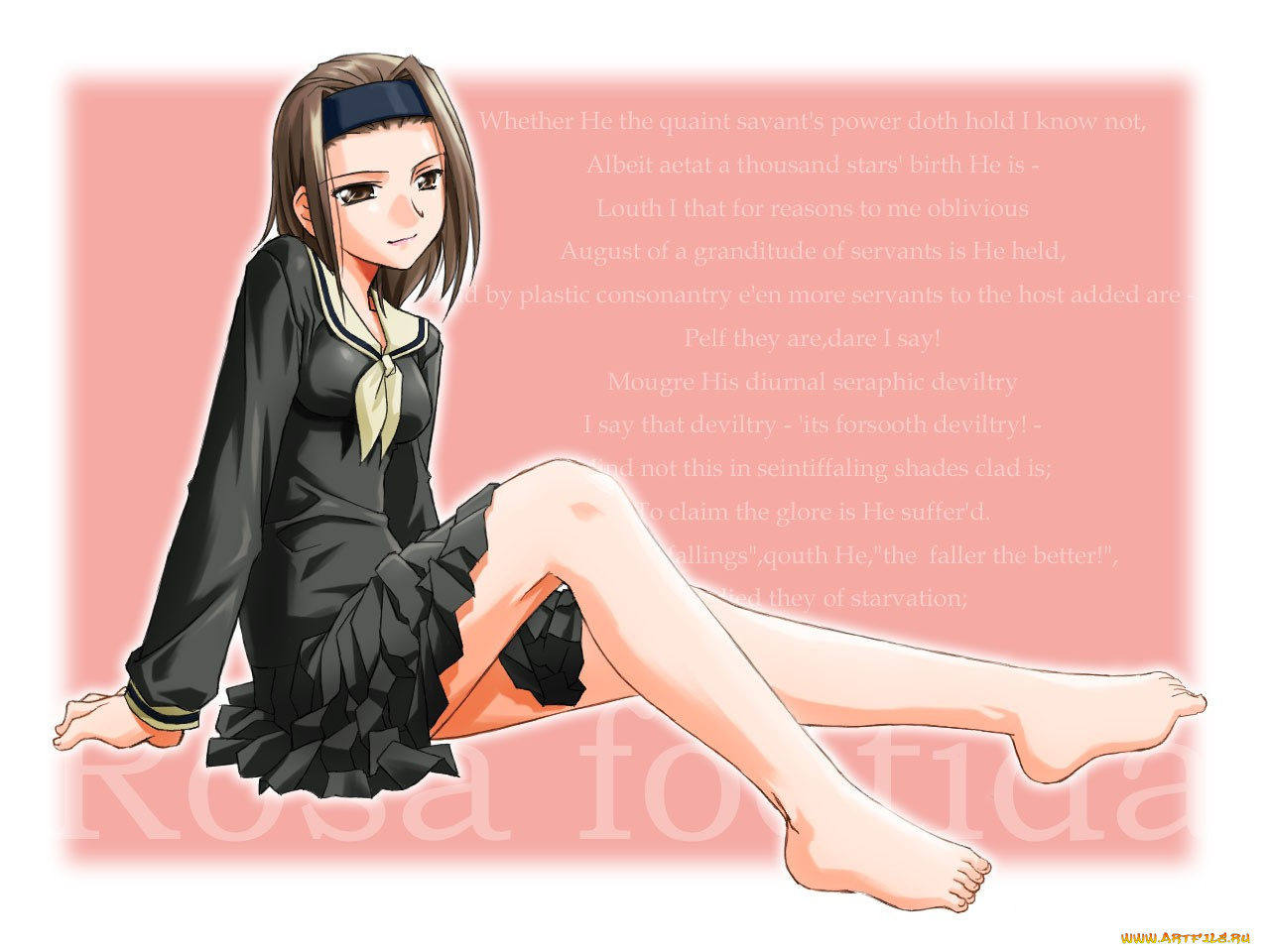 аниме, maria, sama, ga, miteru