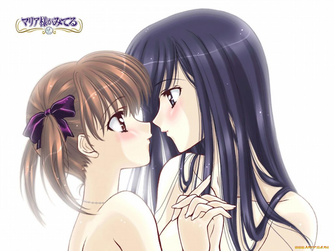 аниме, maria, sama, ga, miteru