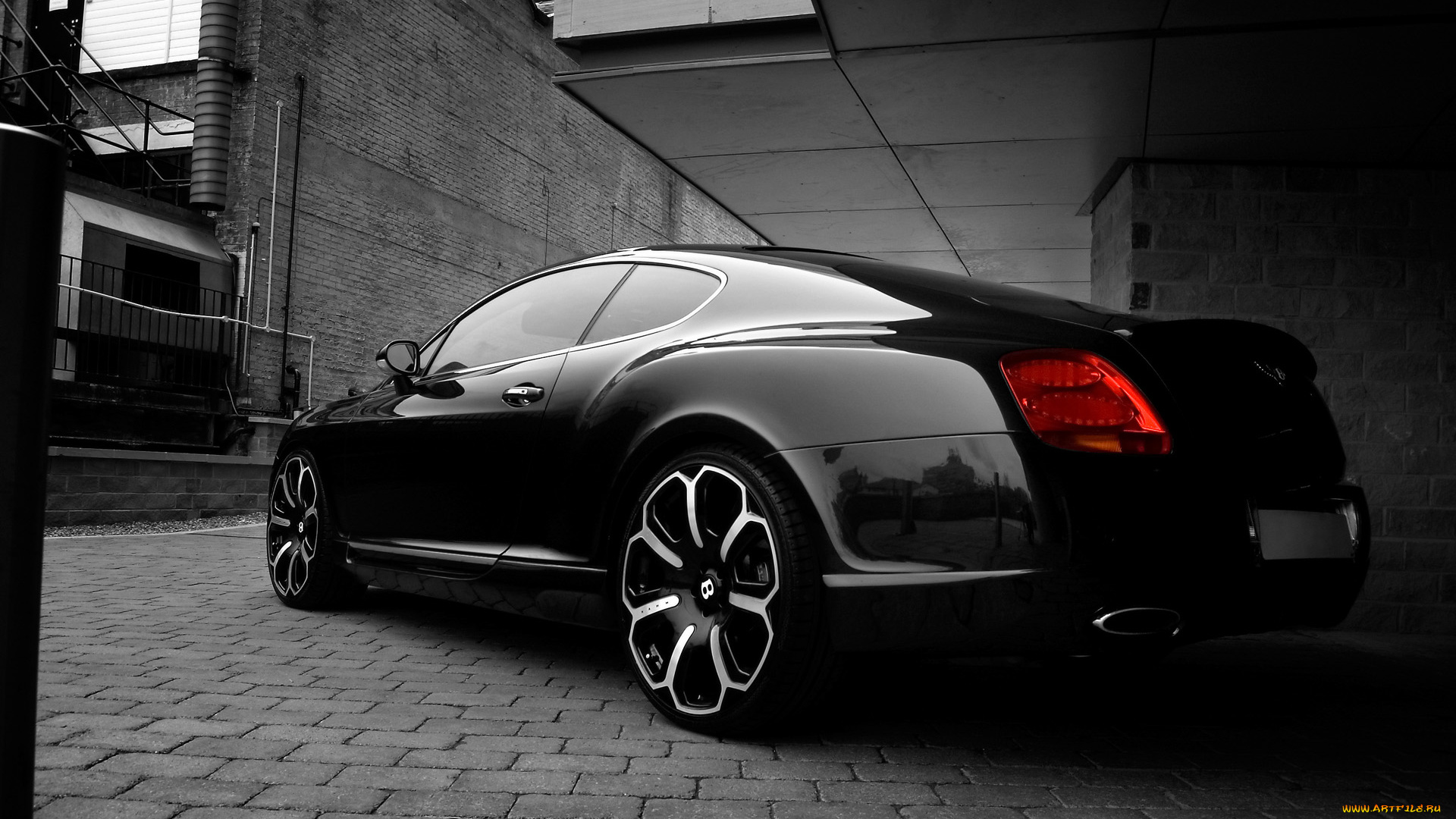 2008, project, kahn, bentley, gts, black, edition, автомобили