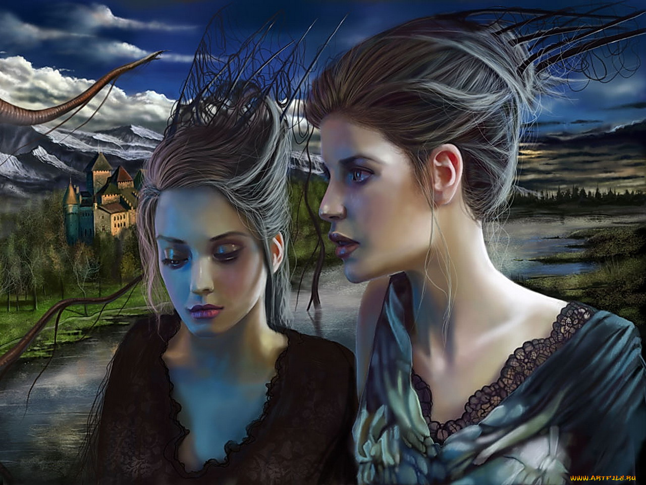 фэнтези, девушки