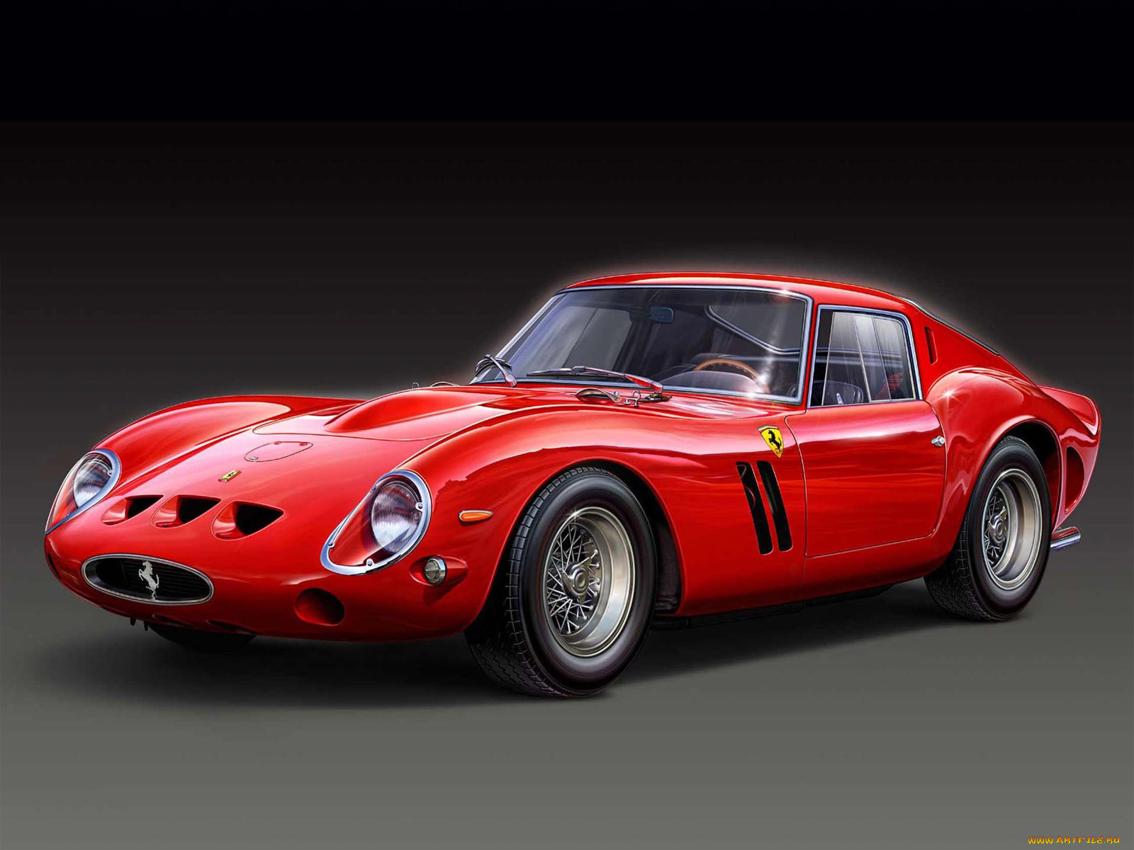 автомобили, рисованные