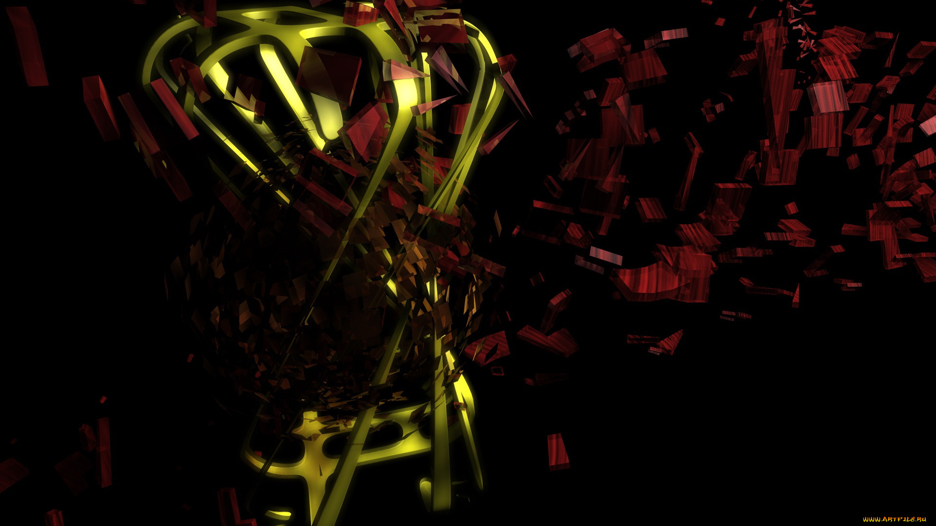 3д, графика, abstract, абстракции