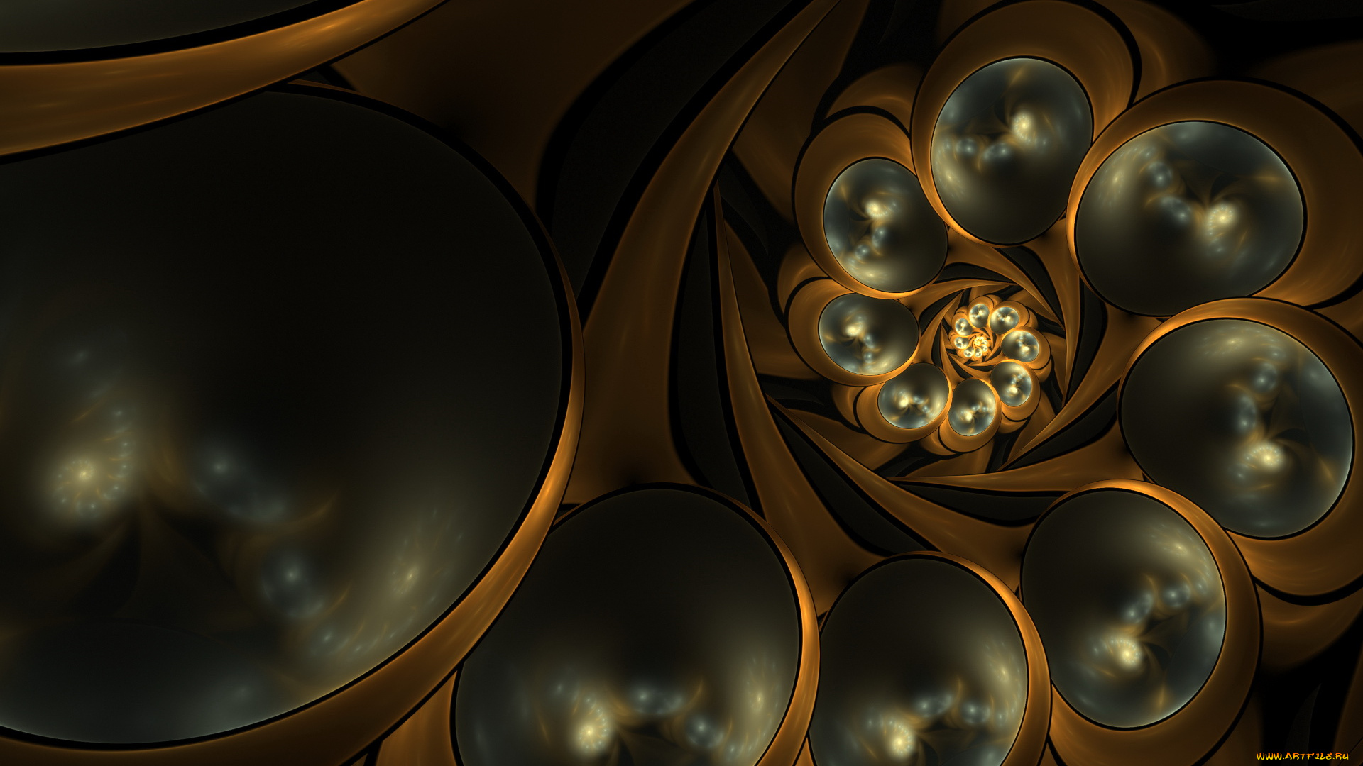 3д, графика, fractal, фракталы