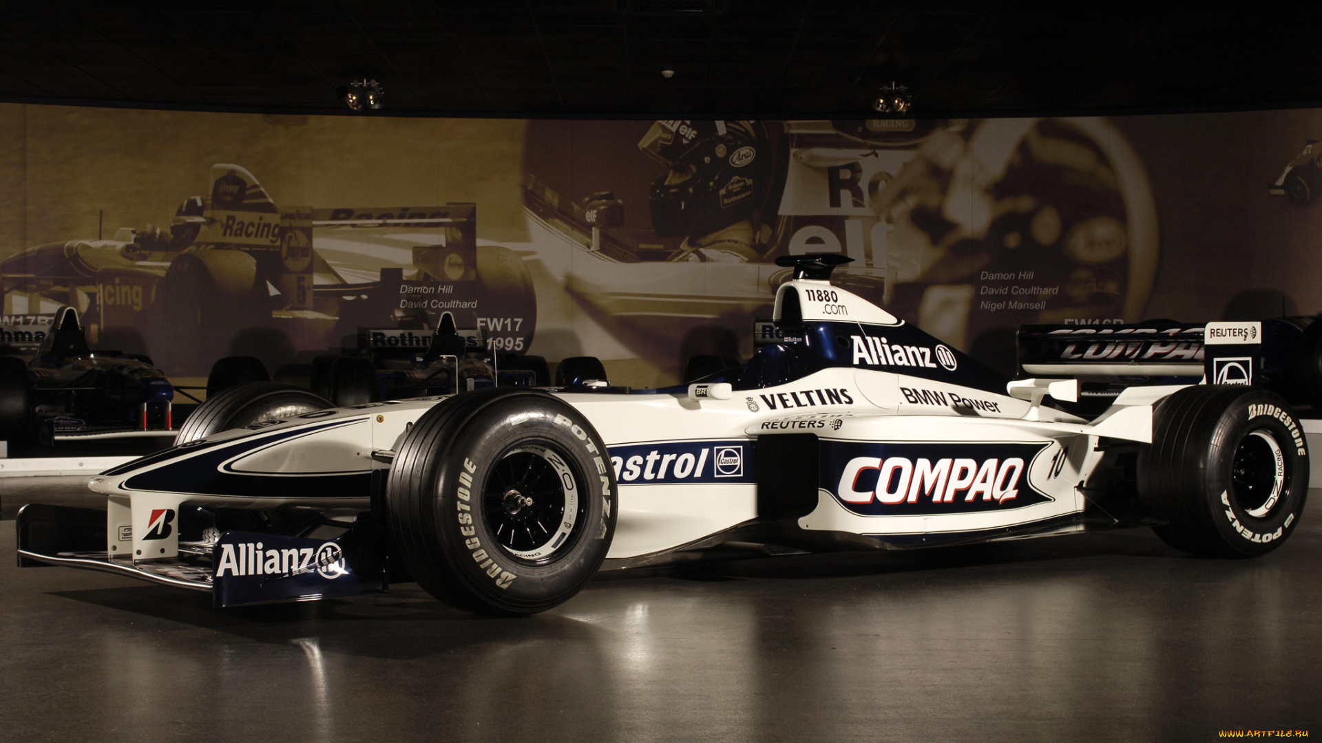bmw, williamsf1, fw22, автомобили, formula, williams