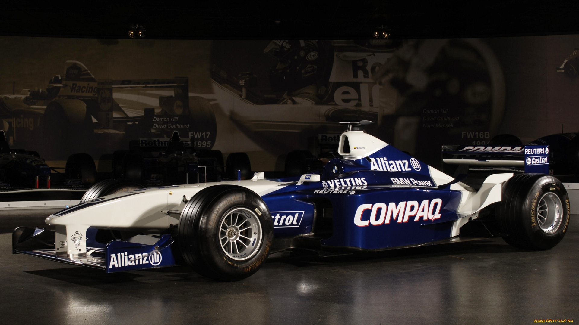 bmw, williamsf1, fw23, fw23v, автомобили, formula, williams