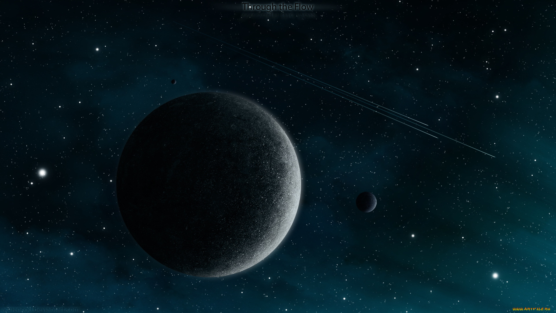 космос, арт, планеты