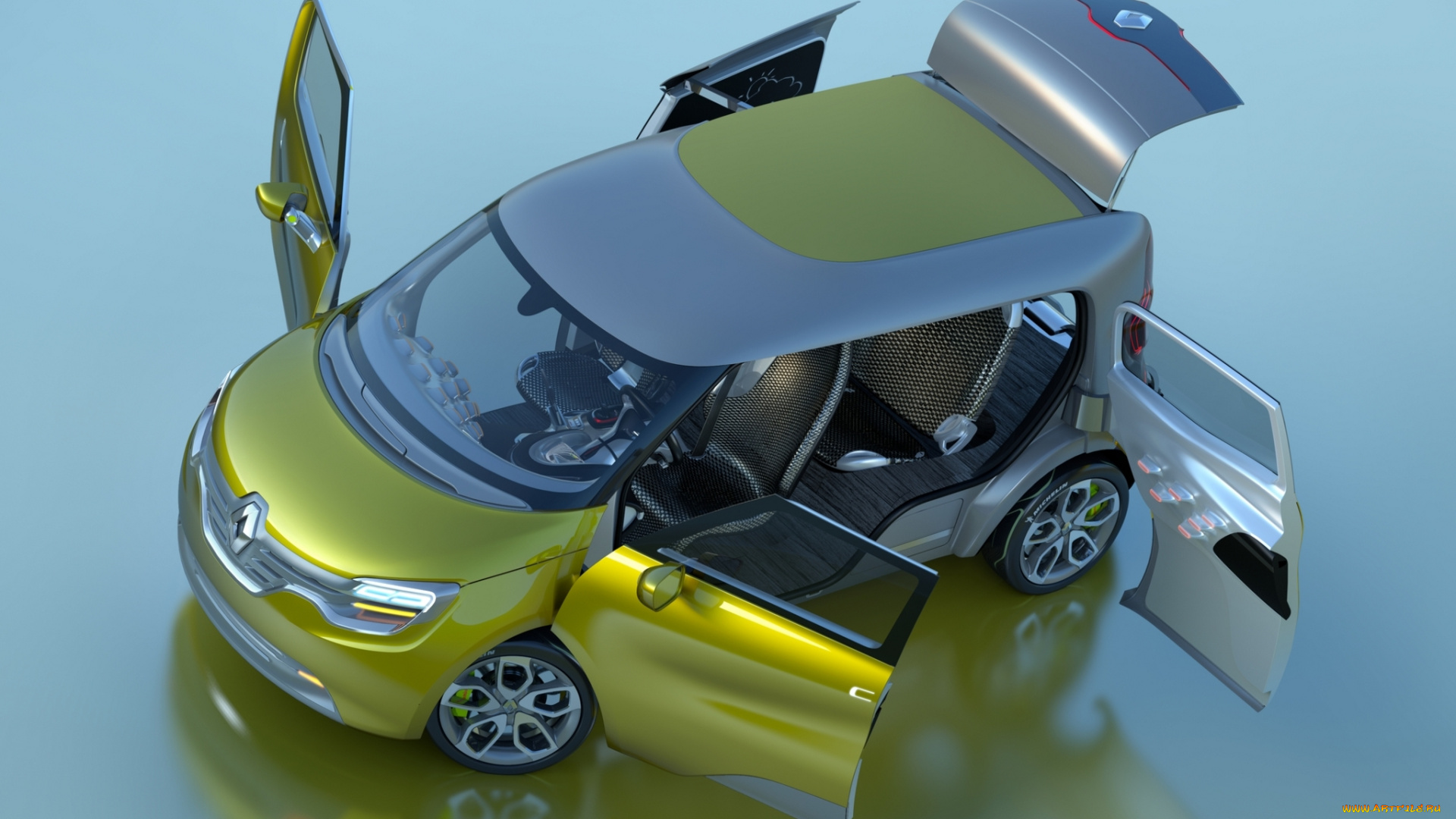 renault, frendzy, concept, автомобили