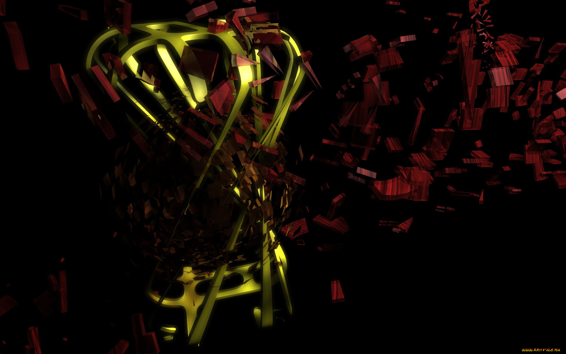3д, графика, abstract, абстракции
