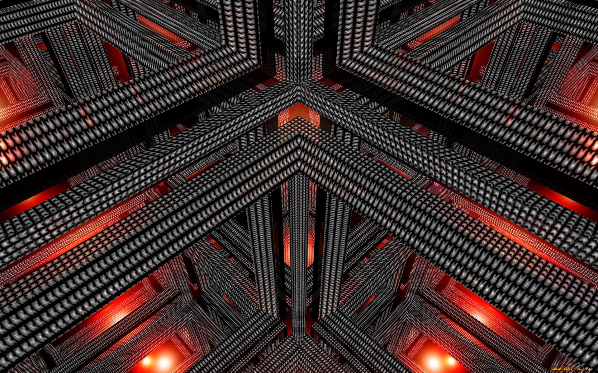 3д, графика, fractal, фракталы, абстракции