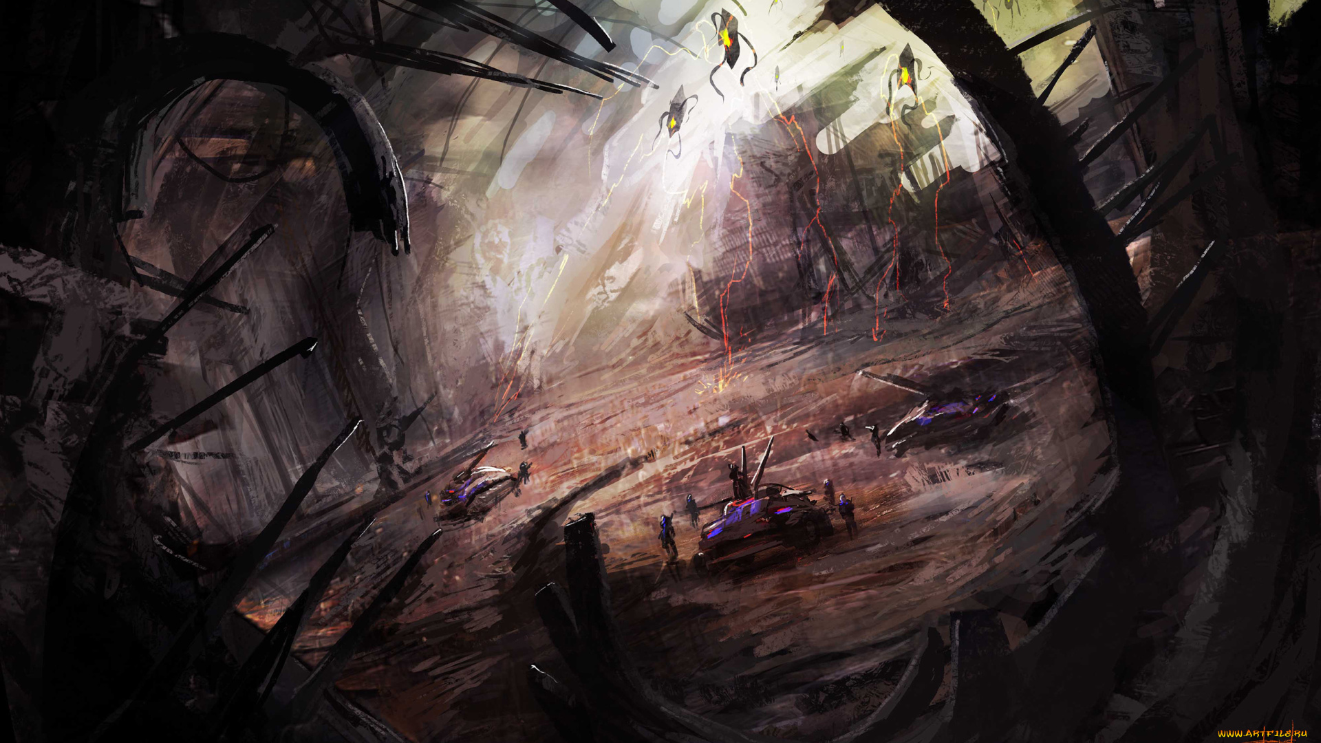 фэнтези, иные, миры, времена, сражение