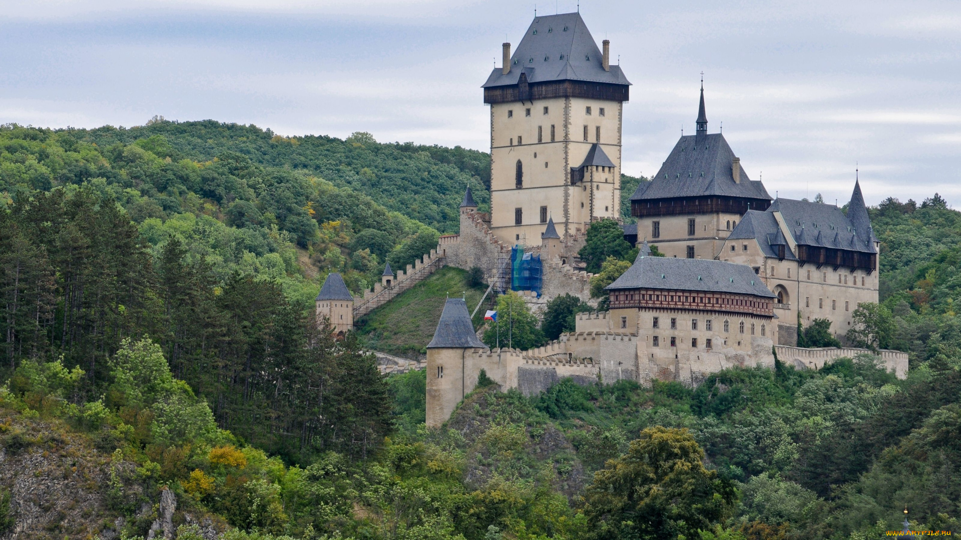 karl&, 353, tejn, castle, czech, republic, города, дворцы, замки, крепости, karlstejn, Чехия, замок, карлштейн