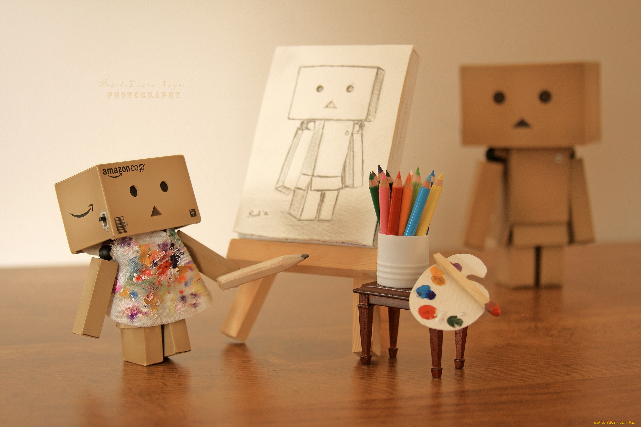 разное, данбо, danboard, художник, коробочки