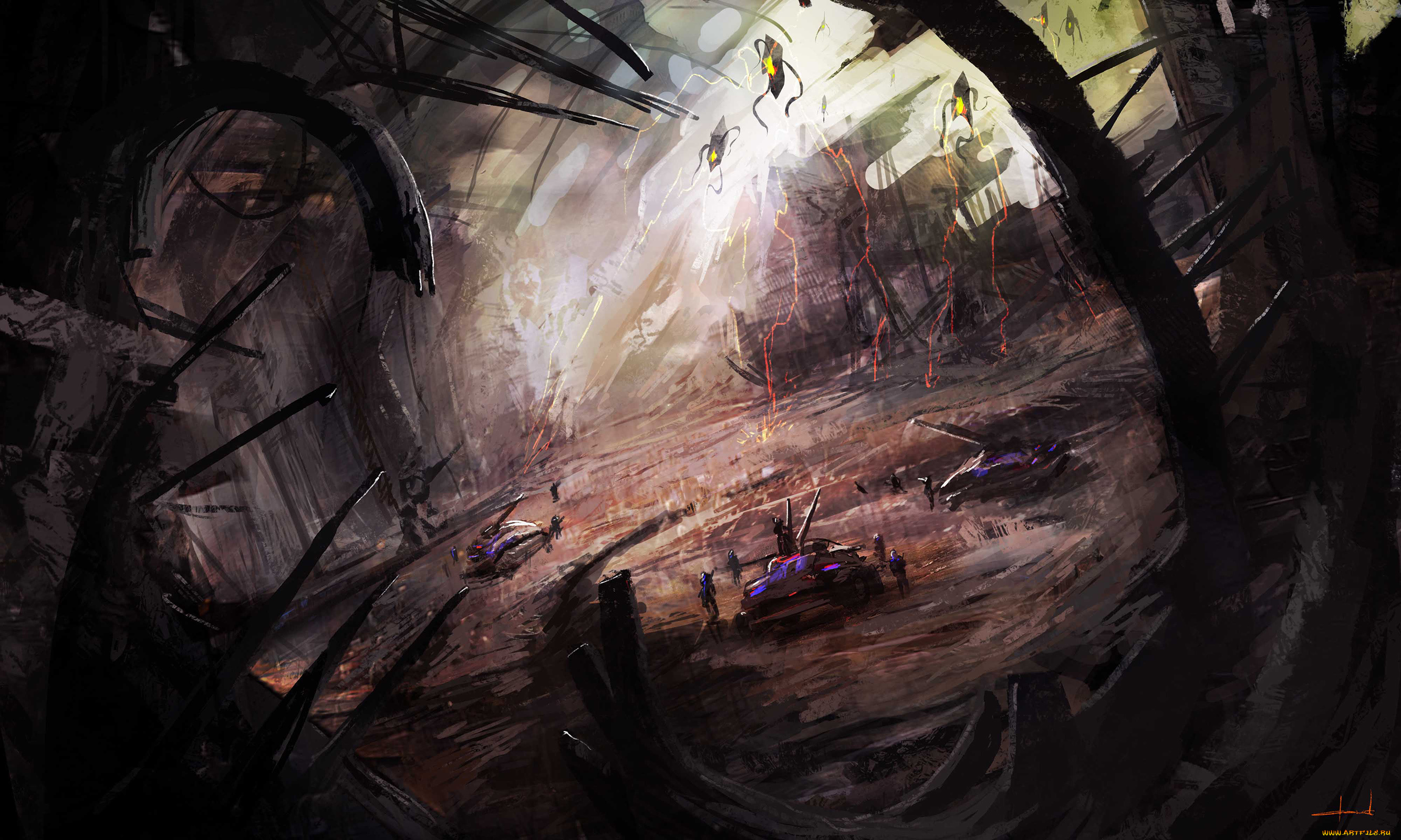 фэнтези, иные, миры, времена, сражение