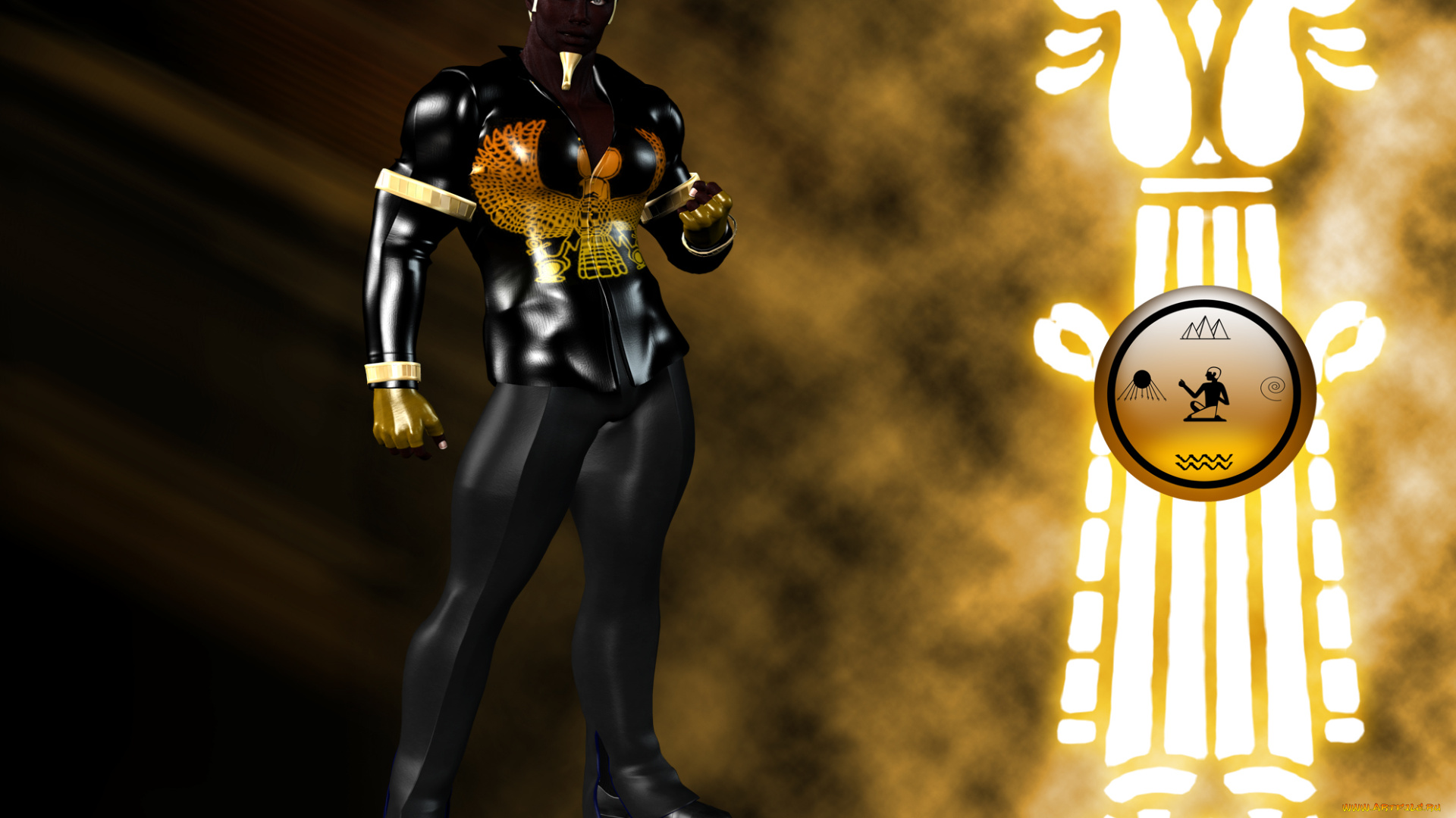 3д, графика, фантазия, , fantasy, мужчина, поза