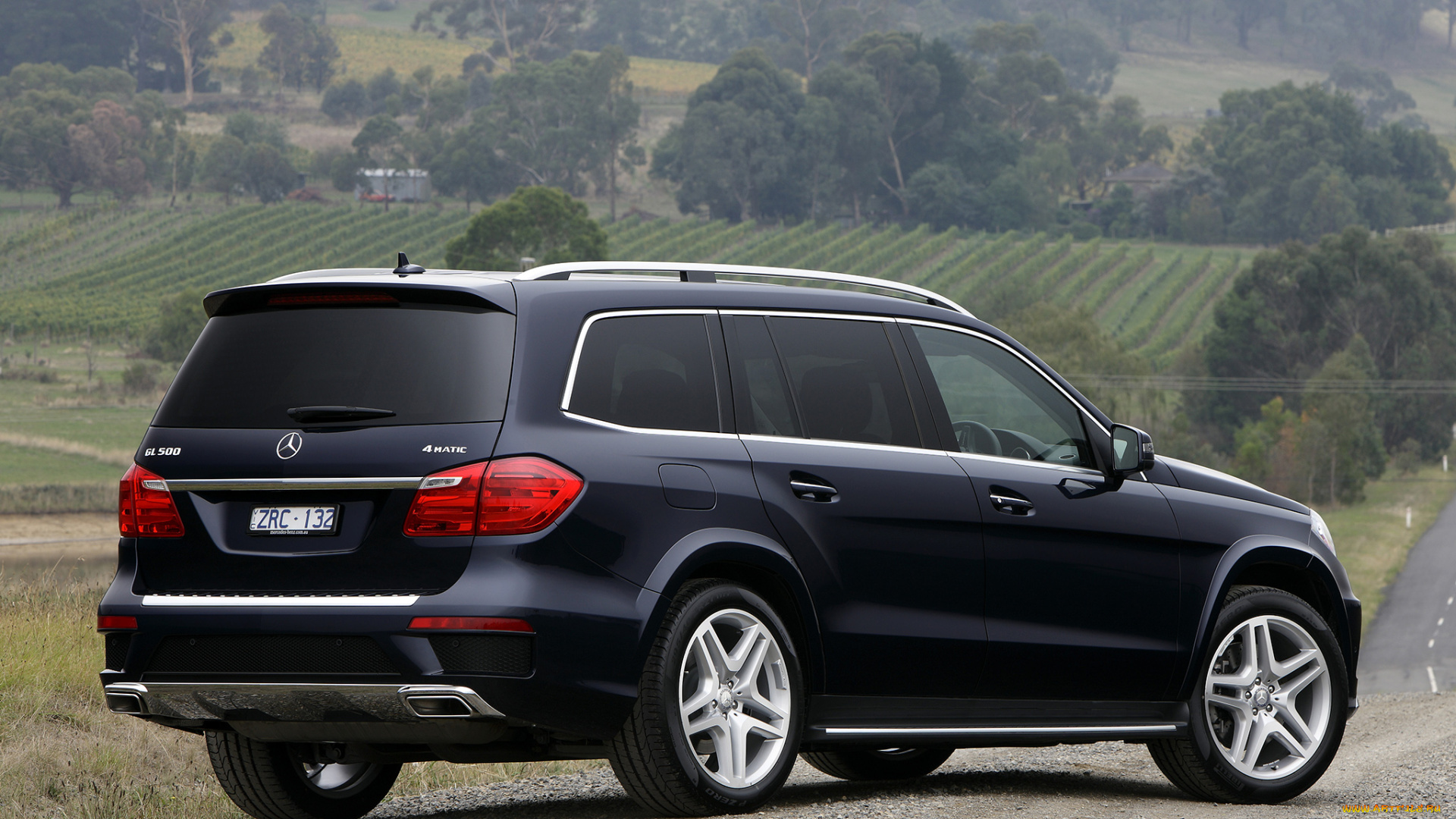 автомобили, mercedes-benz, gl, 500, темный, x166, au-spec, package, sports, amg