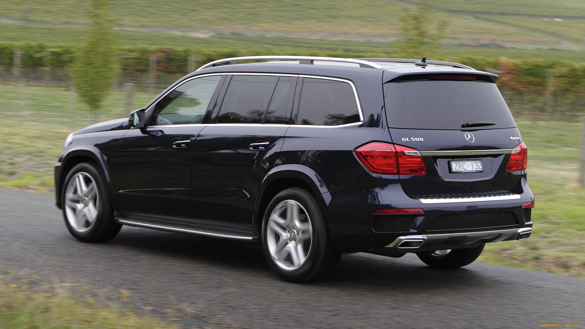 автомобили, mercedes-benz, sports, amg, gl, 500, x166, темный, au-spec, package