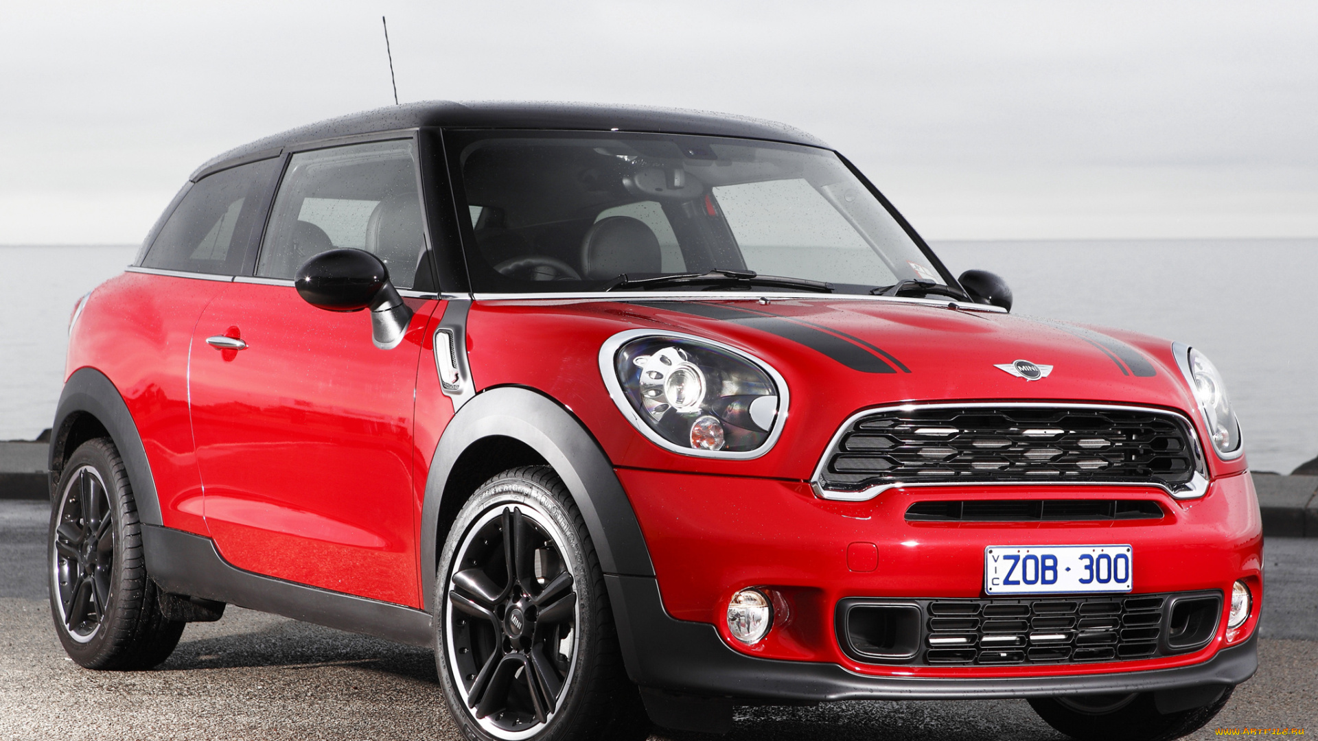 автомобили, mini, красный, au-spec, r61, john, cooper, works, paceman