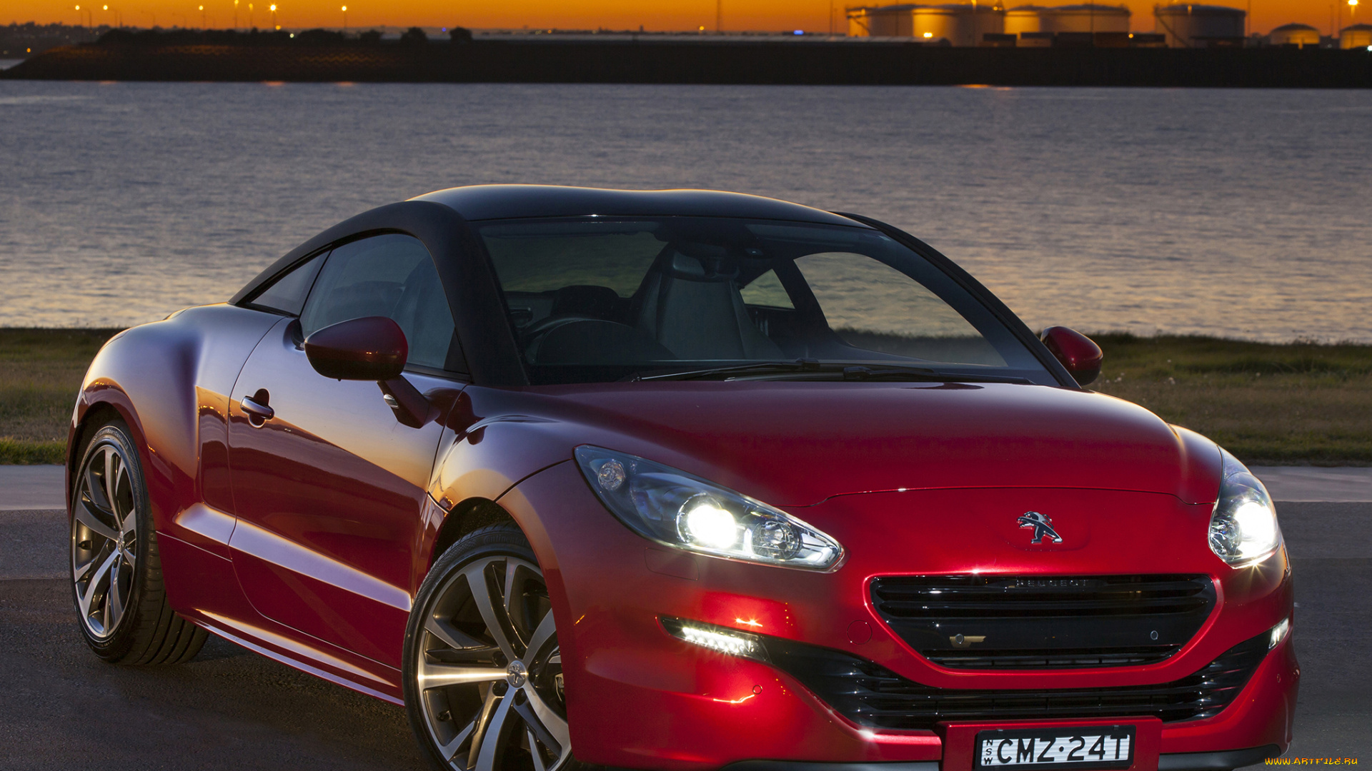 автомобили, peugeot, красный, -spec, rcz, au