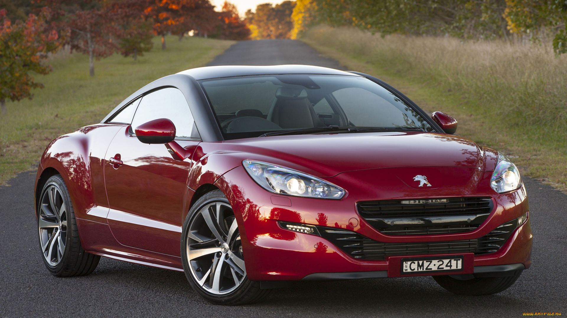 автомобили, peugeot, красный, -spec, rcz, au
