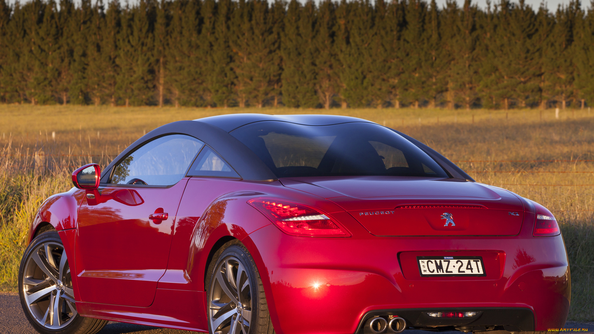 автомобили, peugeot, красный, -spec, rcz, au
