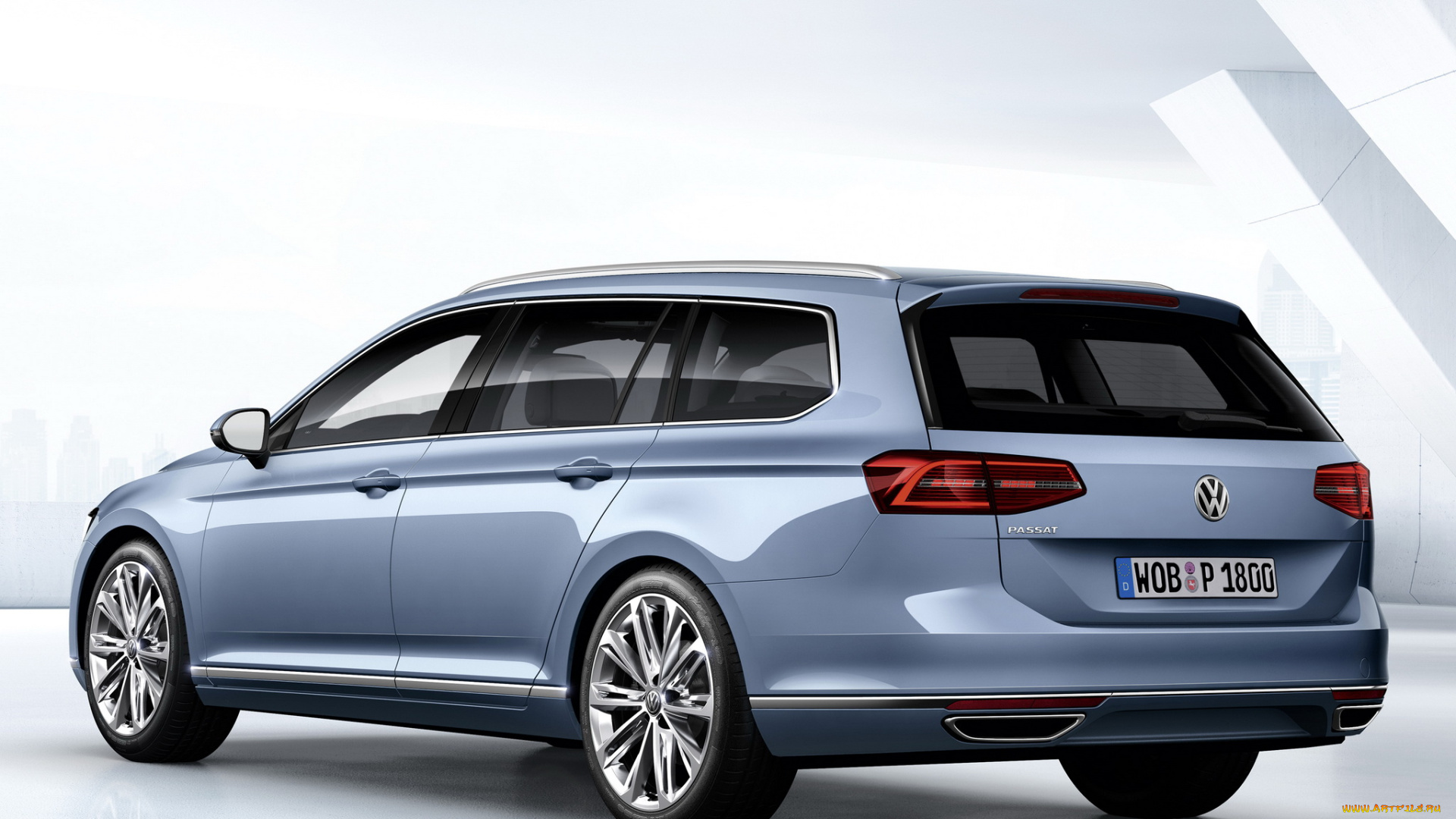 автомобили, volkswagen, голубой, variant, b8, 2014г, passat