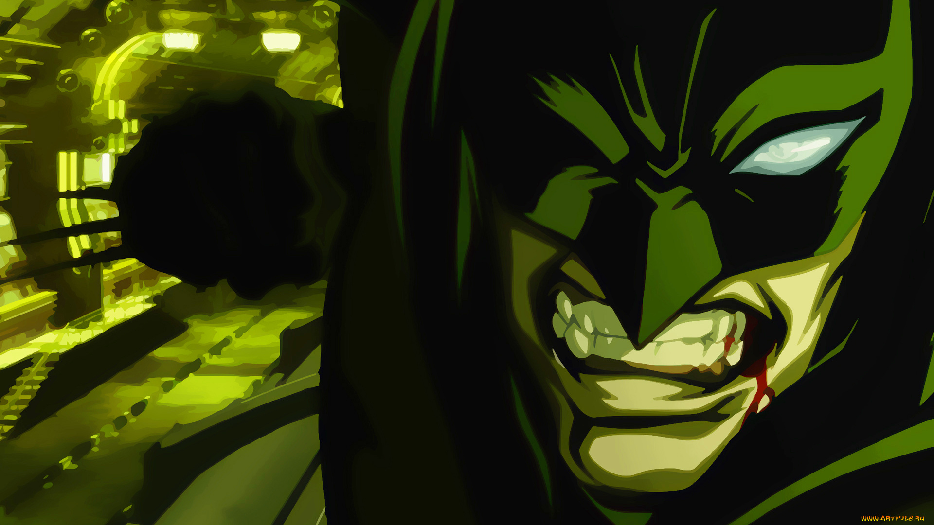 рисованные, комиксы, батман