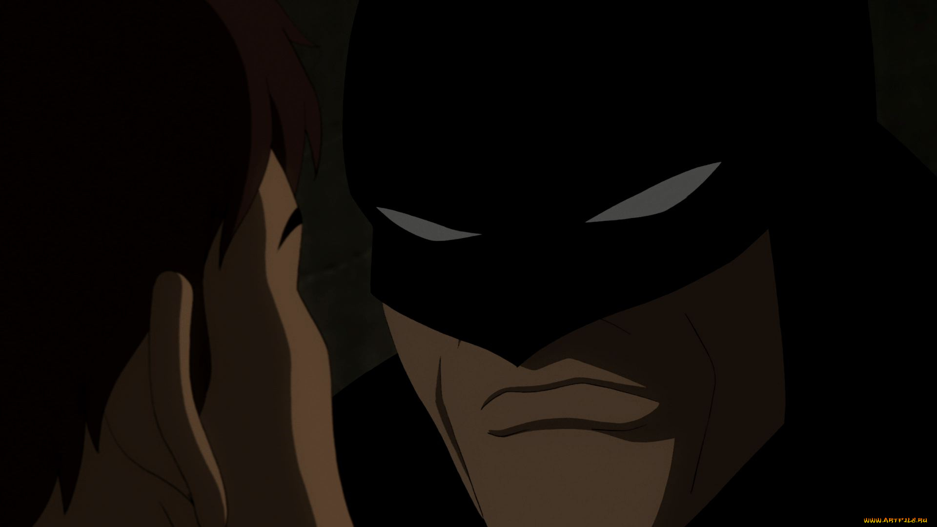 рисованные, минимализм, батман