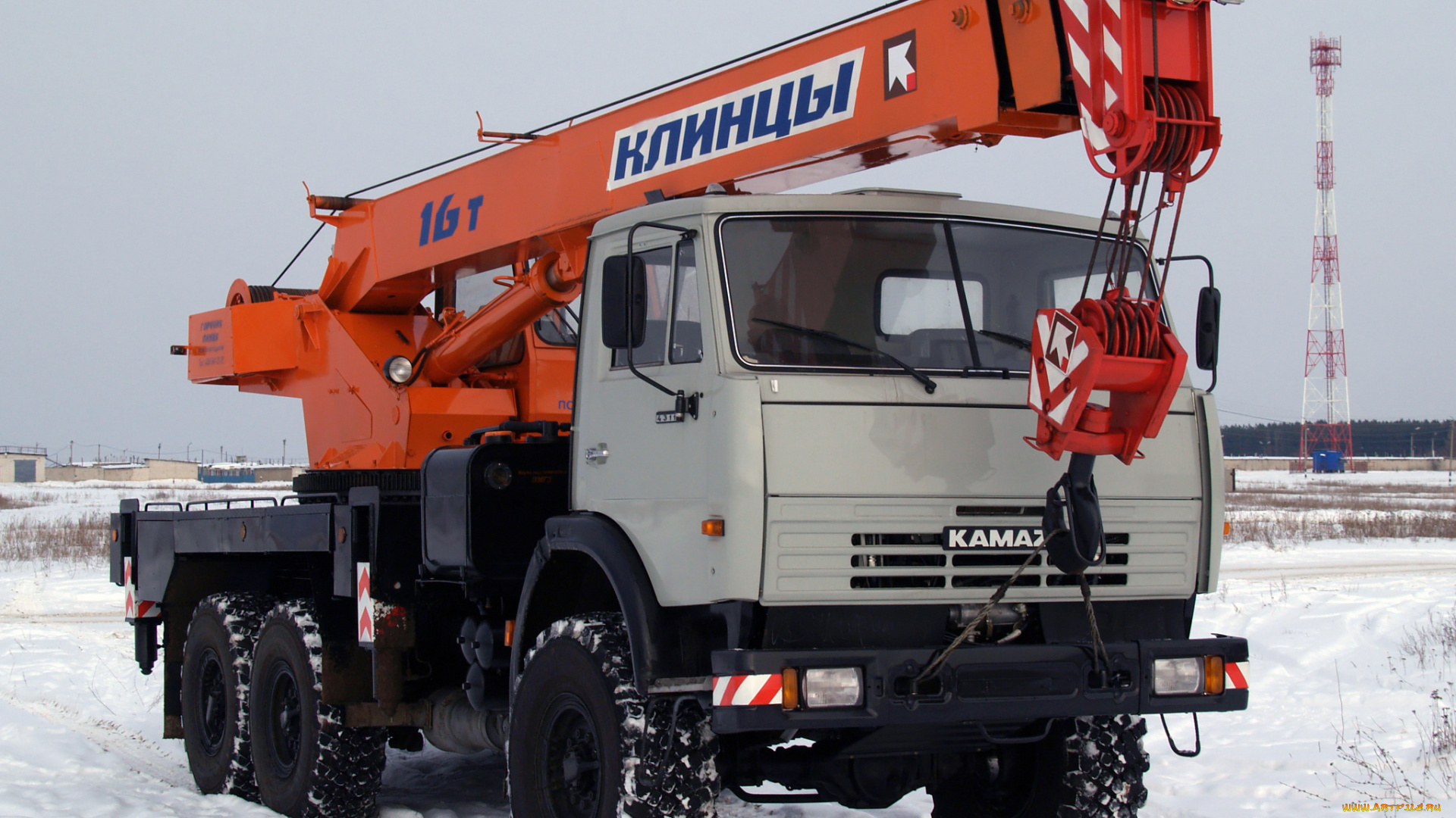 техника, краны, на, шасси, камаз, 43118, клинцы, кс-35719-7-02