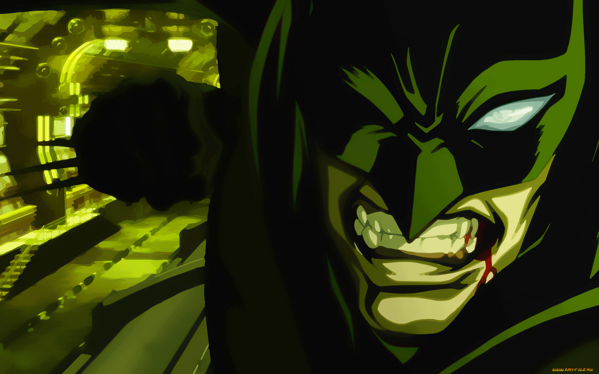 рисованные, комиксы, батман