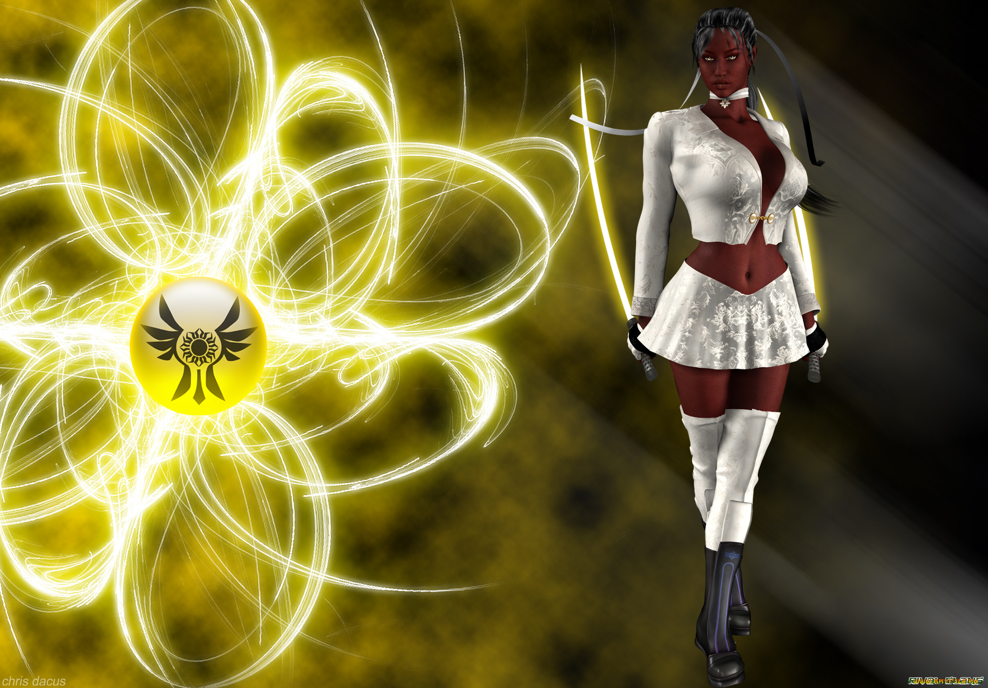 3д, графика, фантазия, , fantasy, девушка, катана