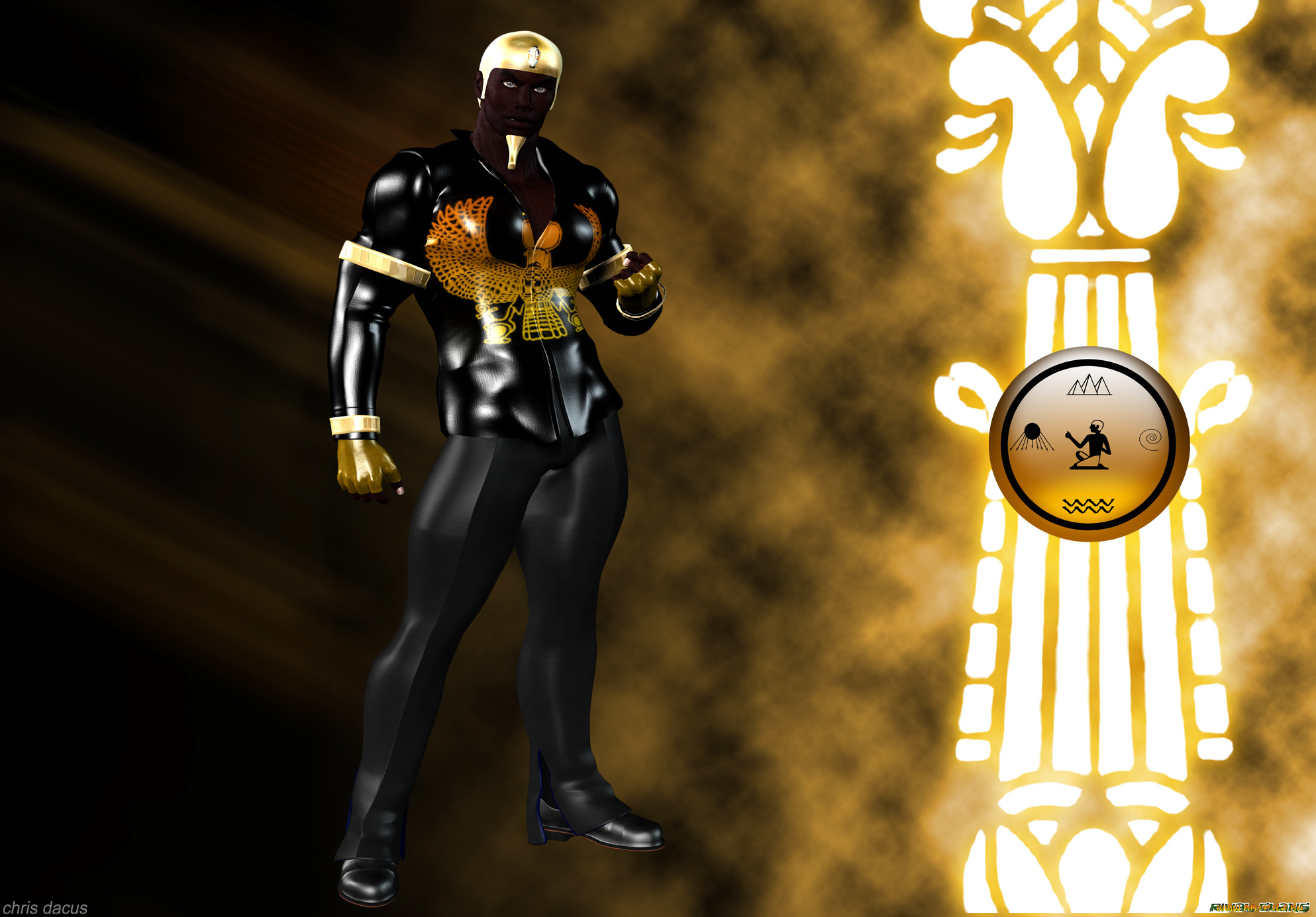 3д, графика, фантазия, , fantasy, мужчина, поза