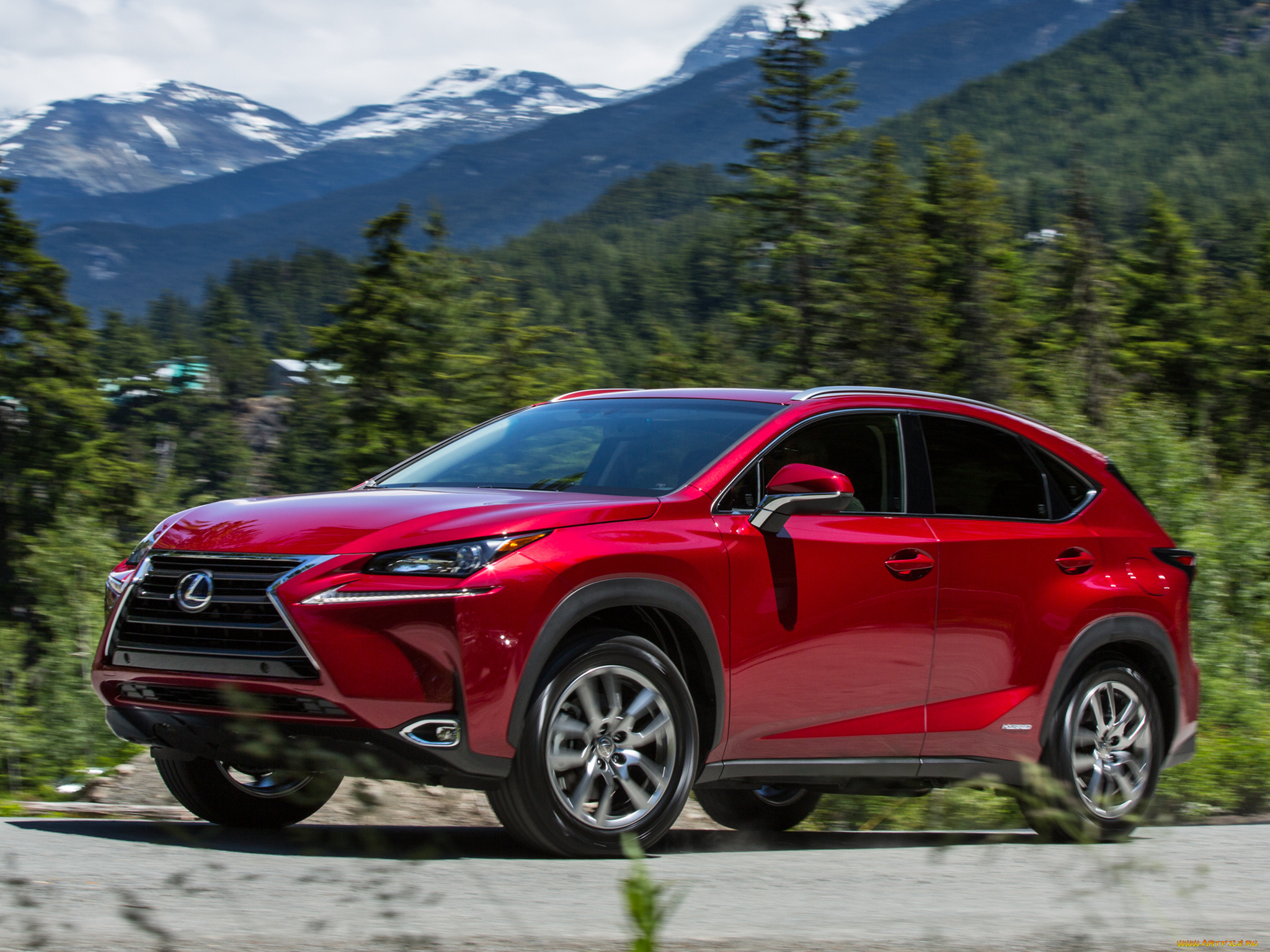 автомобили, lexus, 2015г, красный, nx, 300h