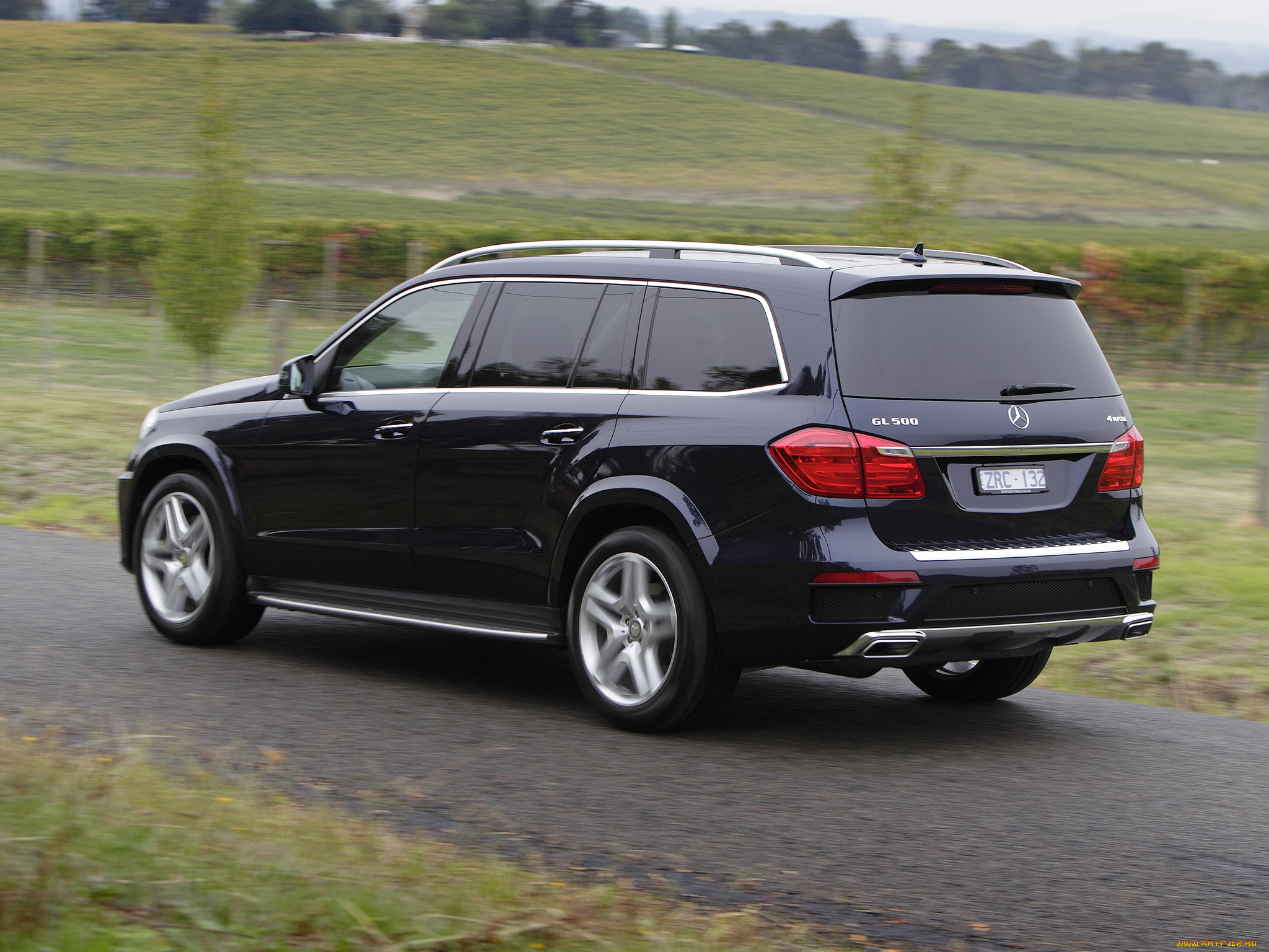 автомобили, mercedes-benz, sports, amg, gl, 500, x166, темный, au-spec, package