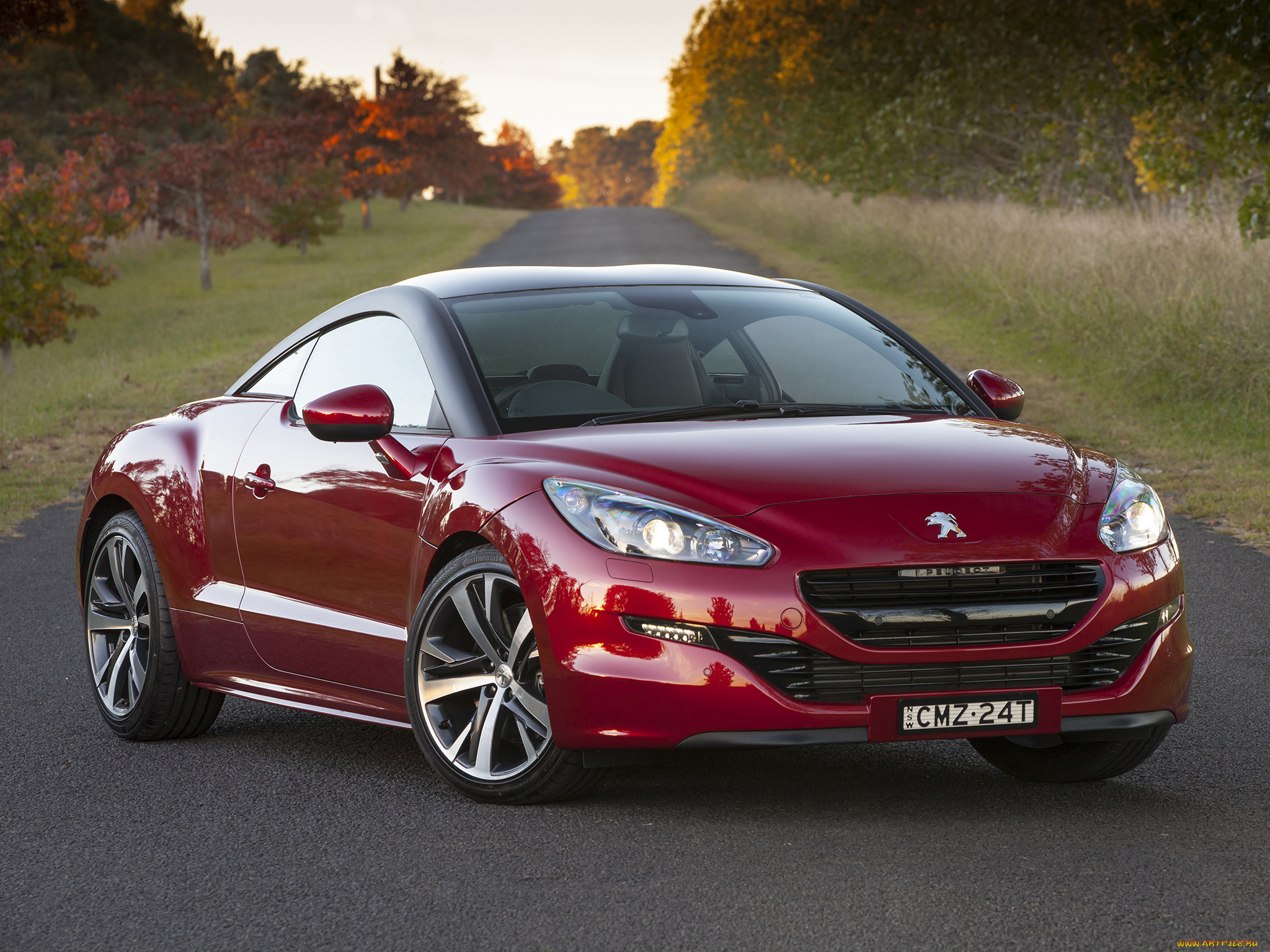 автомобили, peugeot, красный, -spec, rcz, au