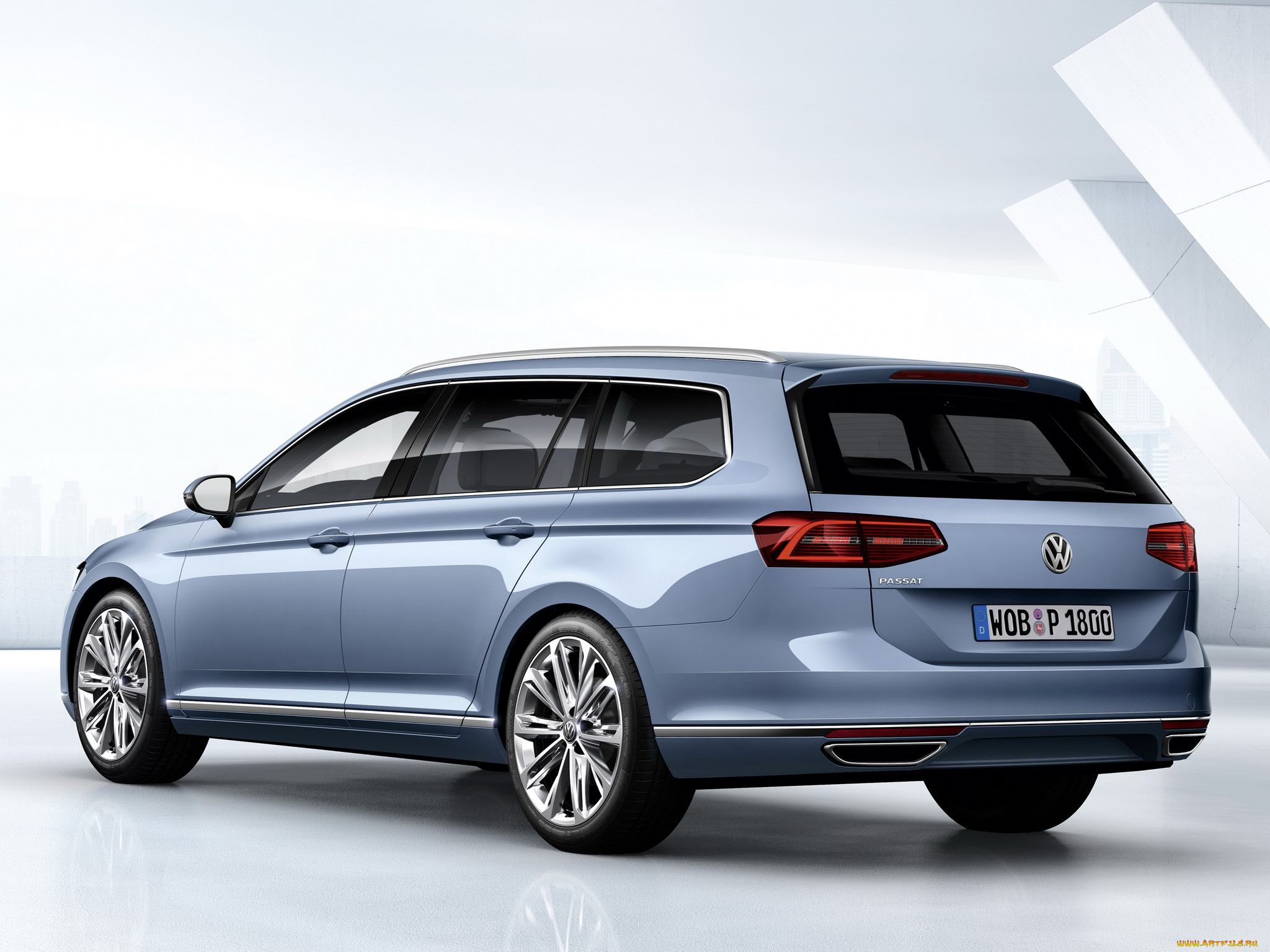 автомобили, volkswagen, голубой, variant, b8, 2014г, passat