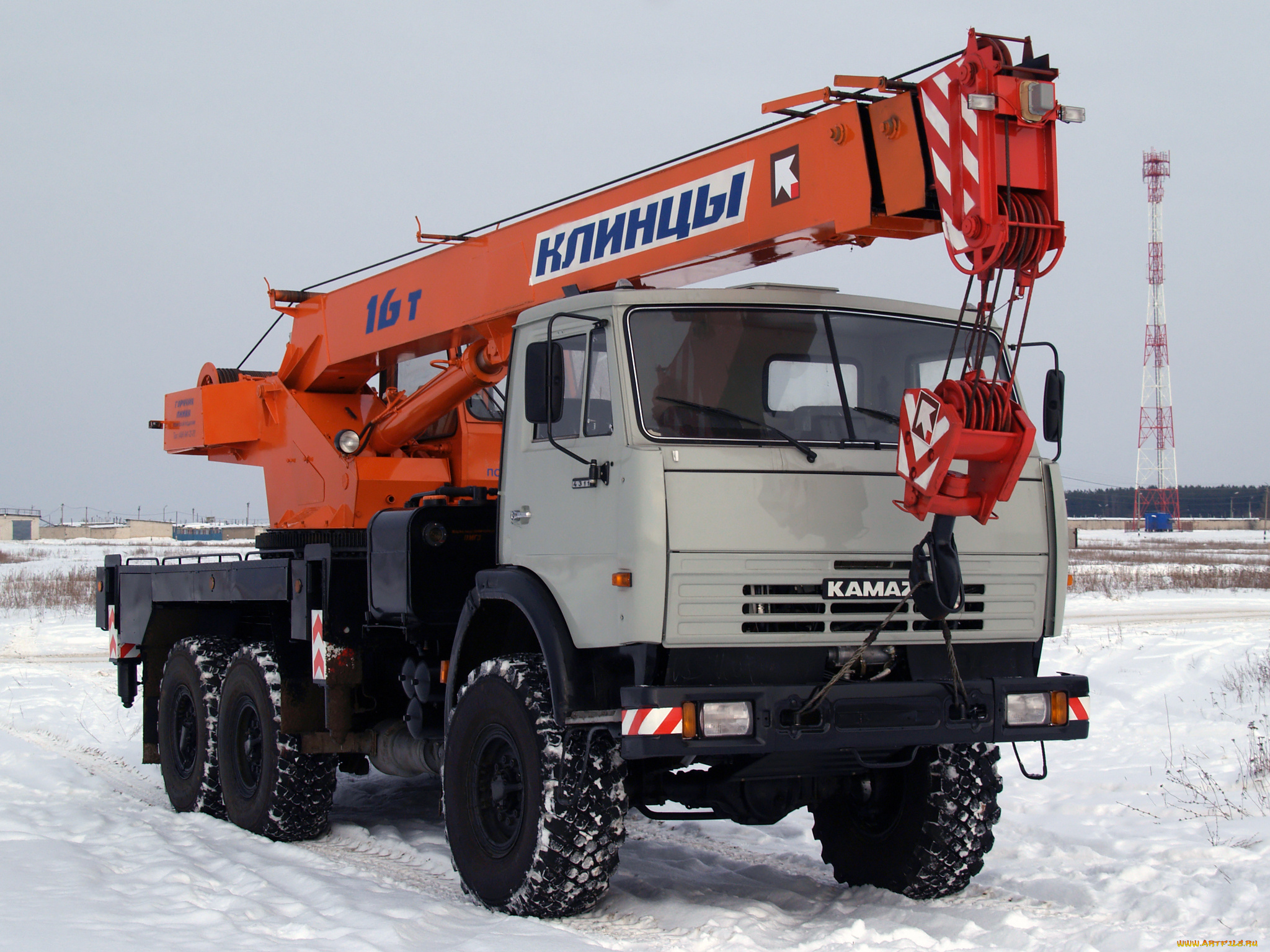 техника, краны, на, шасси, камаз, 43118, клинцы, кс-35719-7-02