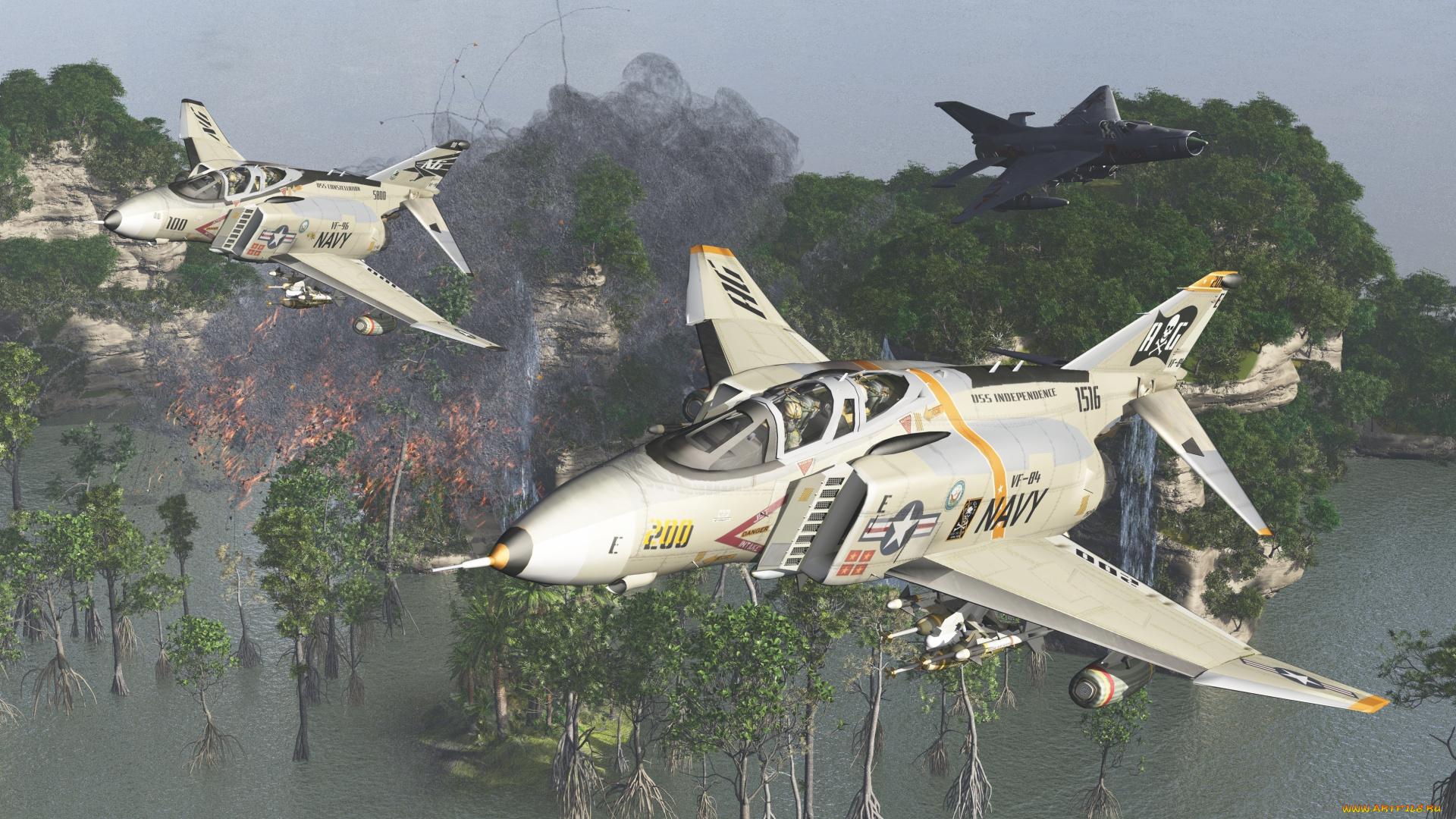 3д, графика, армия, , military, полет, самолеты